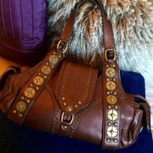 💐EPO Cole Haan Boho Grommeted Satchel 16"x9"x5"💐